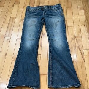 Silver Jeans Dark Blue Flare Women's Jeans